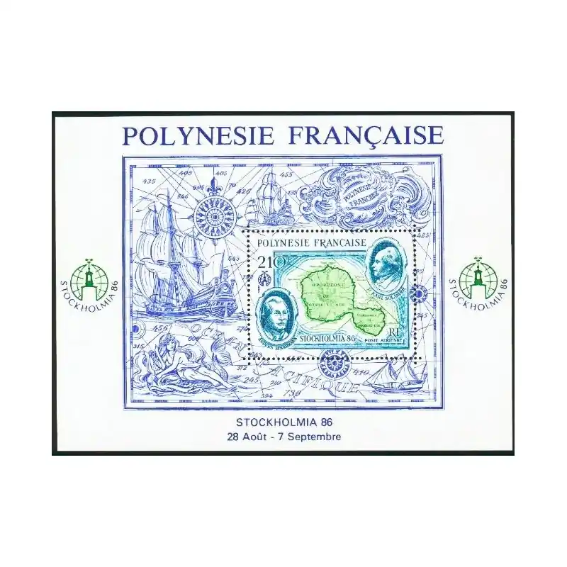 Polynésie Bloc Feuillet n°12 Usine Directe