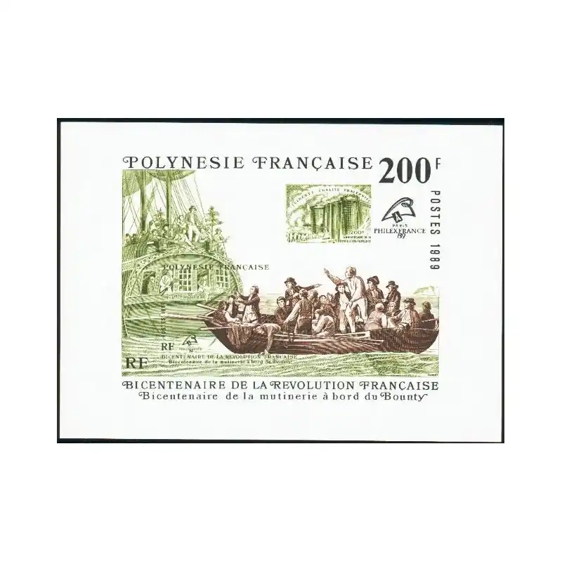 Original Polynésie Bloc Feuillet n°15