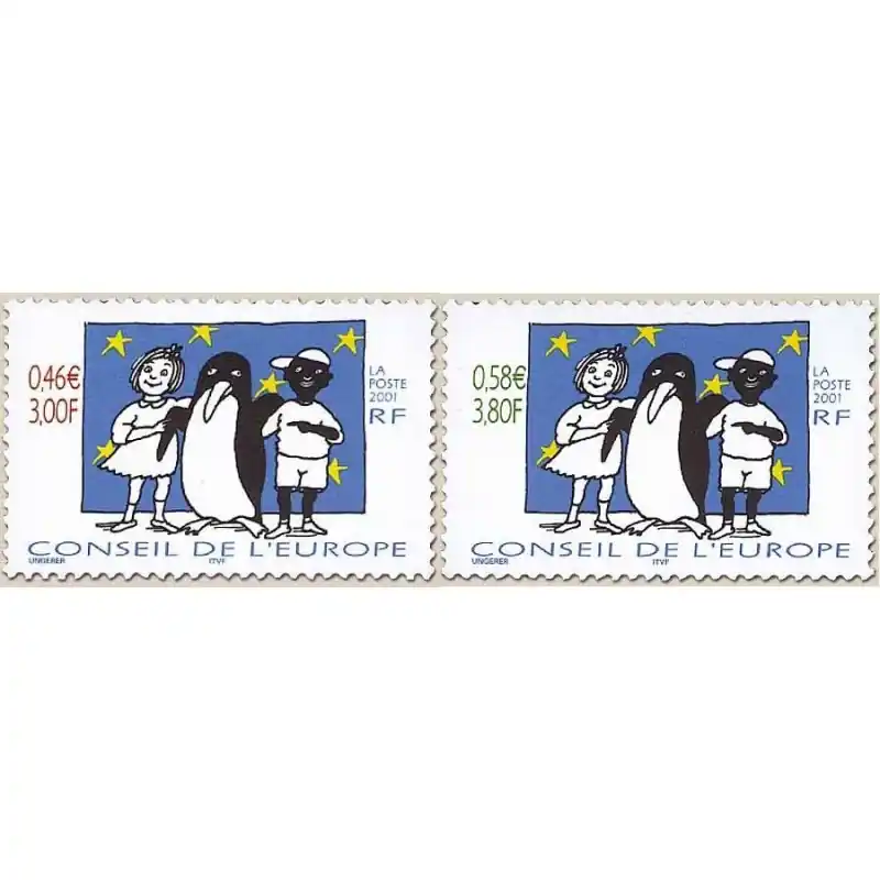 Produit De Marque Timbres de Service France n°122 et 123