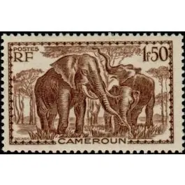 Original Timbre de collection Cameroun - 182
