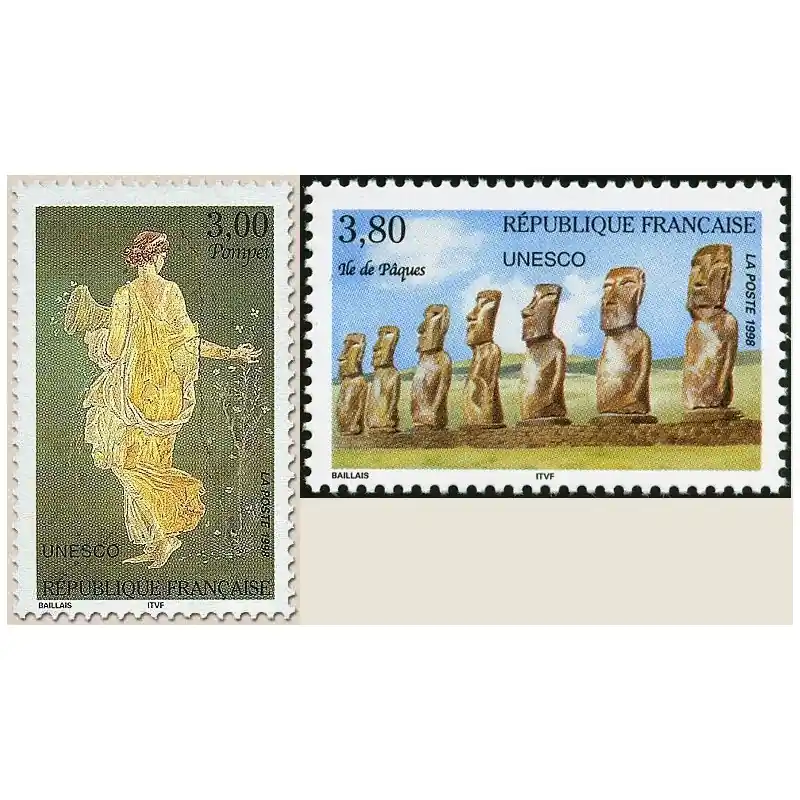 Timbres de Service France n°118 et 119 Achat Immédiat
