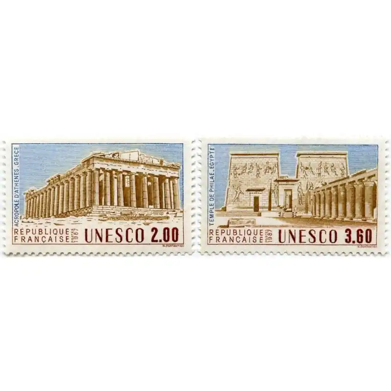 Affaire À Saisir Timbres de Service France n°98 et 99