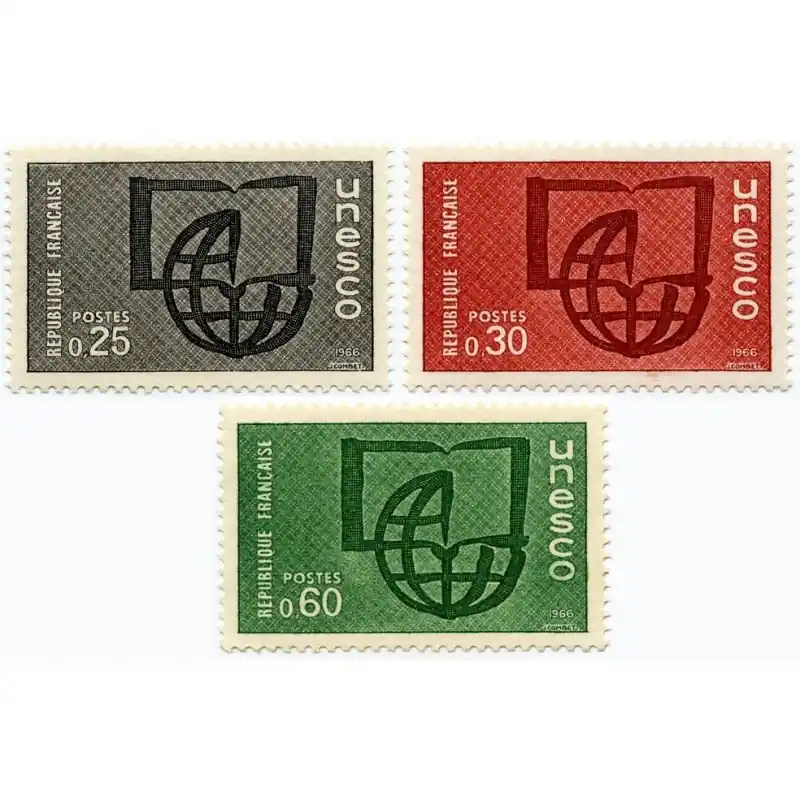 Expédition Rapide Timbres de Service France n°36 à 38