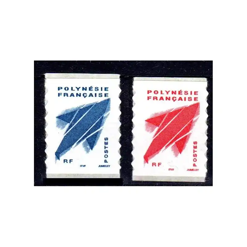 Jusqu’à Épuisement Des Stocks Timbre Polynésie n°736A et 737