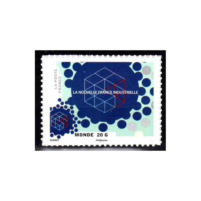 Timbres autoadhésifs n°1069 Nouvelle France Industrielle 2014 Usine Directe