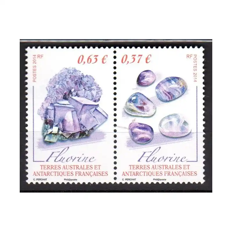 Timbre TAAF n°686 et 687 Prix Choc