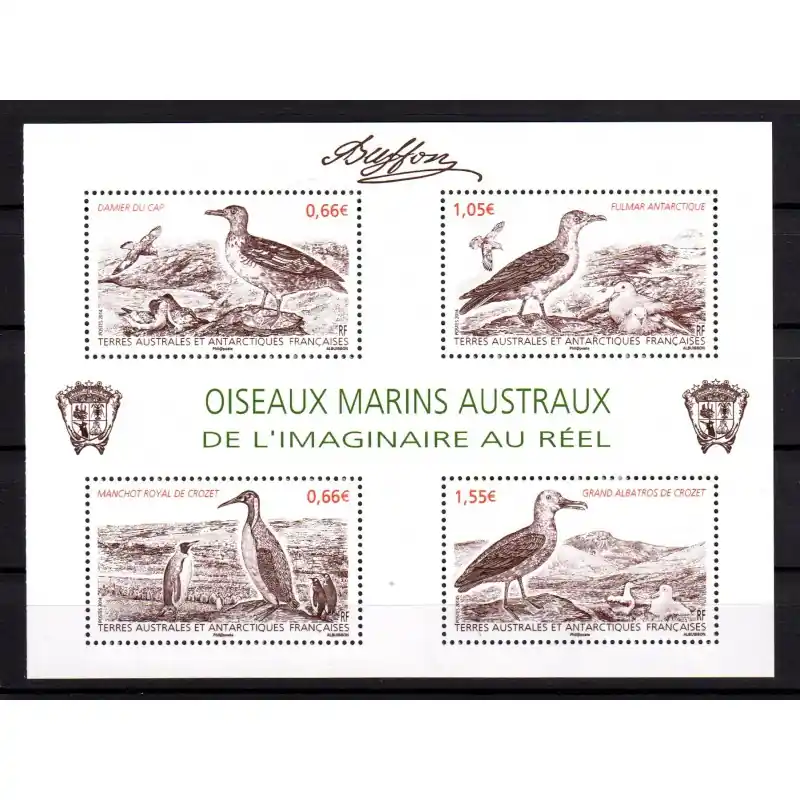 Timbre TAAF n°693 à 696 Prix Choc