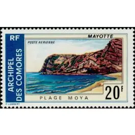 Expédition Rapide Timbre de collection Comores - Poste Arienne 62