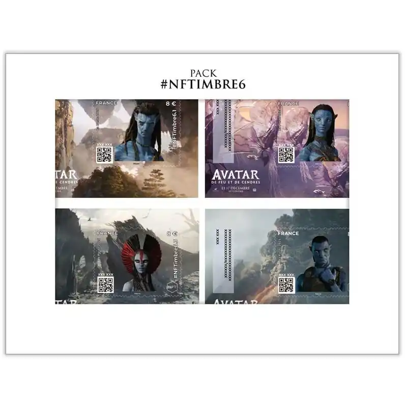 Pack Avatar NFTimbre 6 2025 NFT 6.1/6.2/6.3/6.4 Produit De Marque