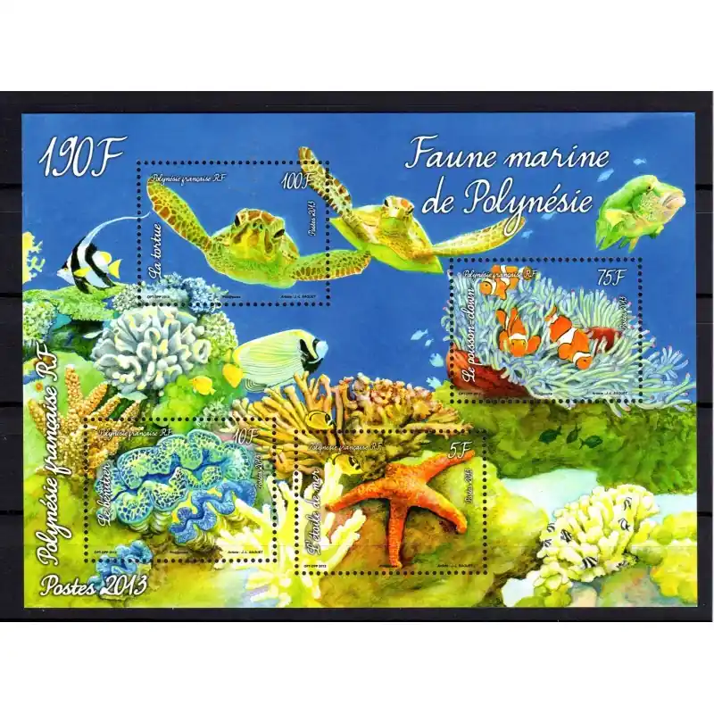 Polynésie Bloc Feuillet n°39 Super Prix