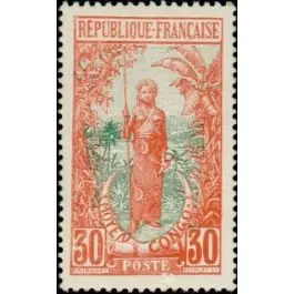 Dernier Modèle Timbre de collection Congo - 056