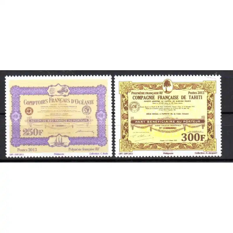 Meilleur Choix Timbre Polynésie n°1044 et 1045