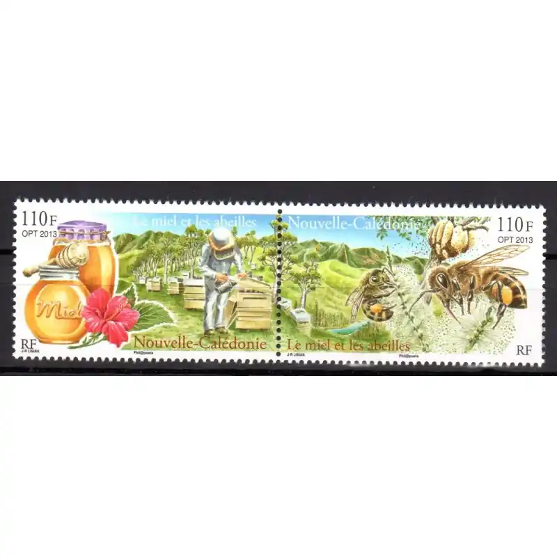 Timbre Nouvelle Calédonie n°1199 et 1200 Certifié