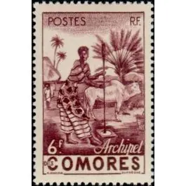 Usine Directe Timbre de collection Comores - 006