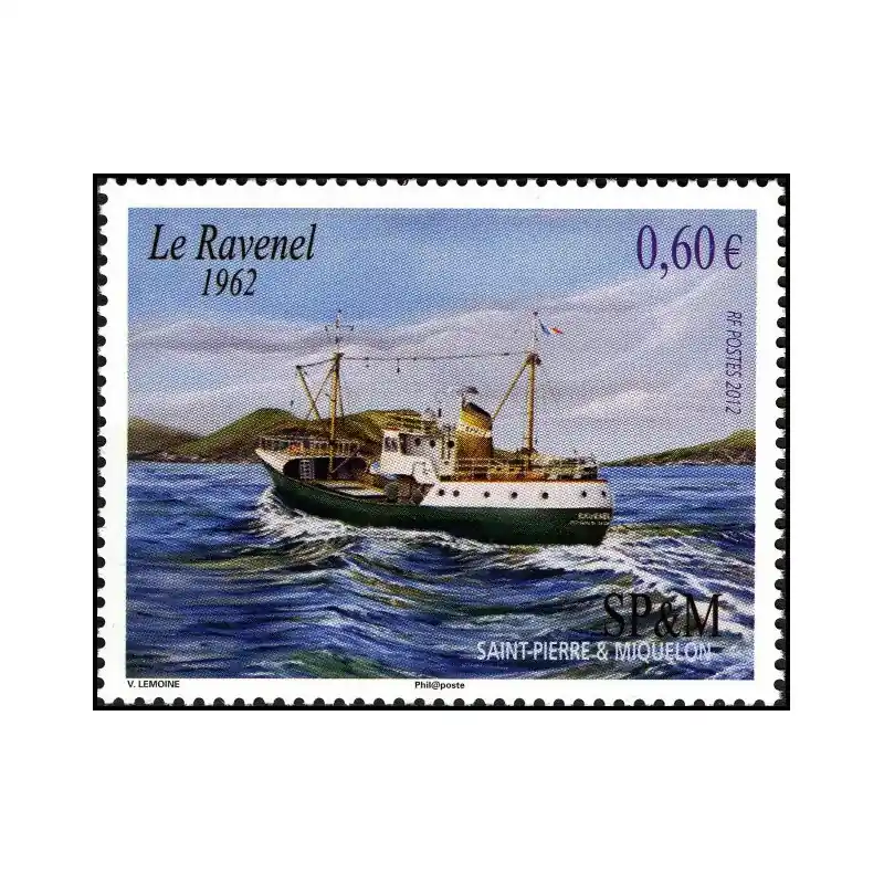 Édition Limitée Timbre Saint-Pierre et Miquelon n°1025