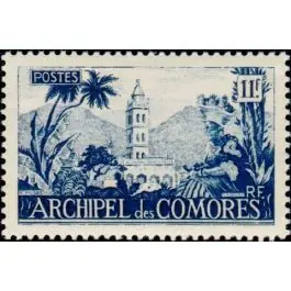 Original Timbre de collection Comores - 009