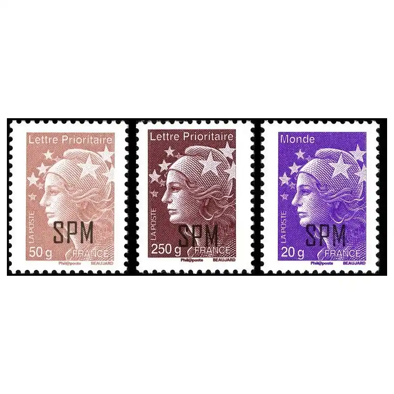 Commander Vite Timbre Saint-Pierre et Miquelon n°1030 à 1032