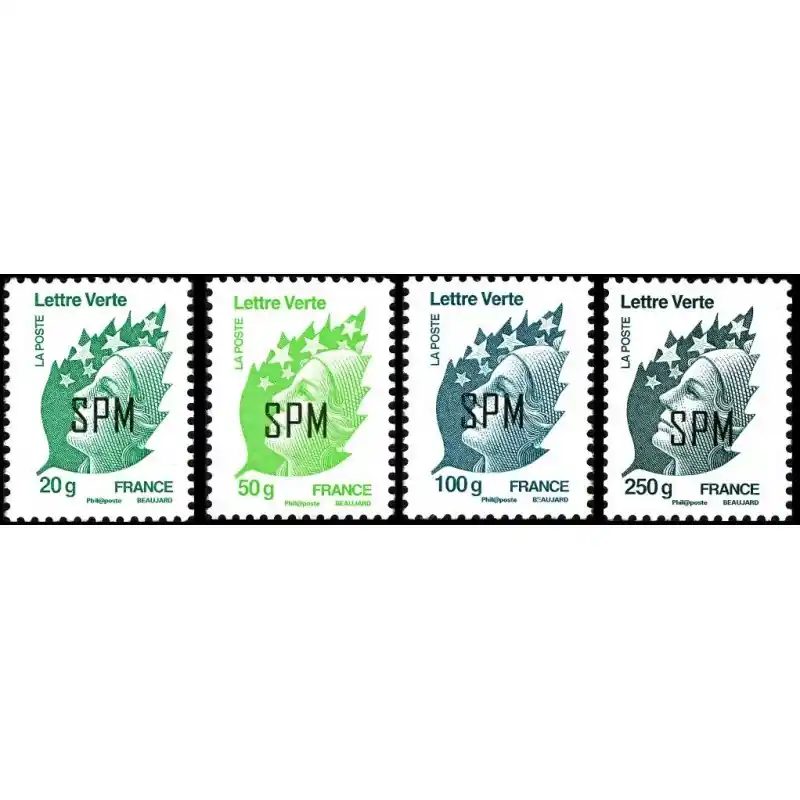 Jusqu’à Épuisement Des Stocks Timbre Saint-Pierre et Miquelon n°1038 à 1041