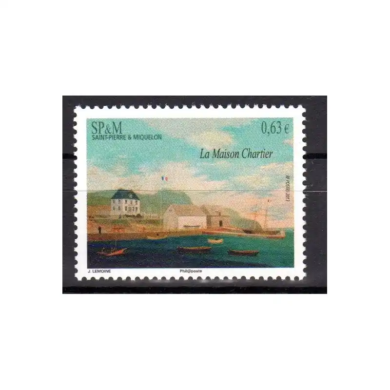 Timbre Saint-Pierre et Miquelon n°1061 Dernier Modèle