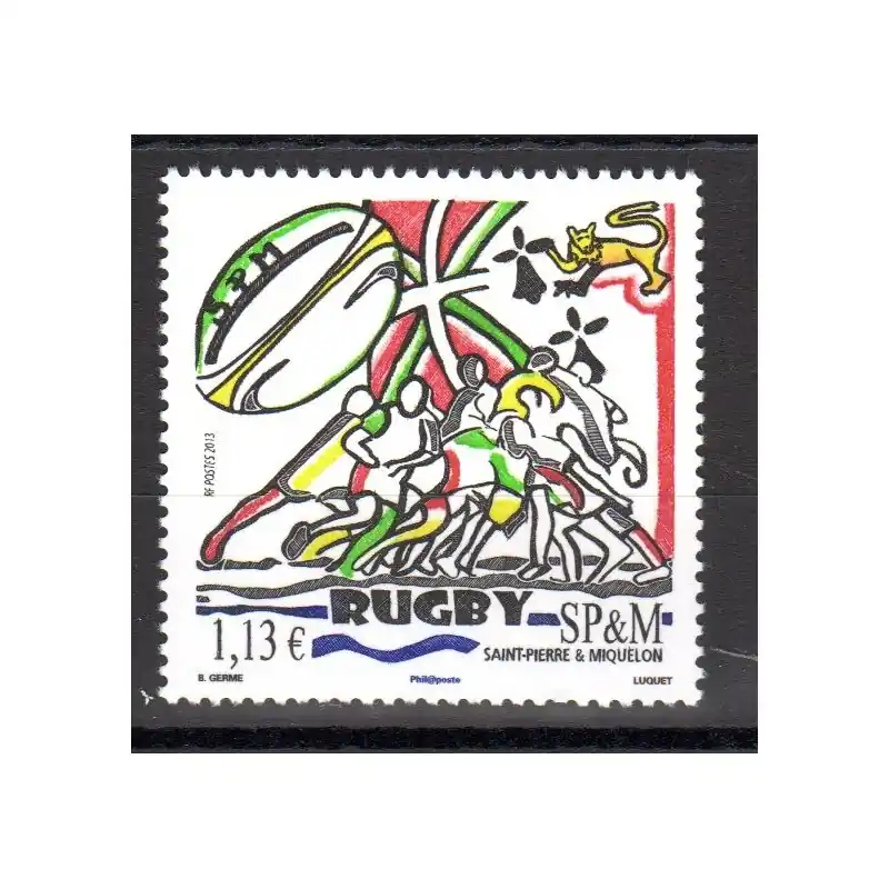 Timbre Saint-Pierre et Miquelon n°1068 Édition Limitée