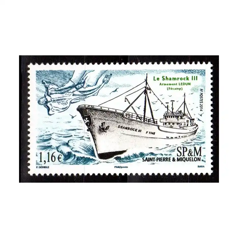 Édition Limitée Timbre Saint-Pierre et Miquelon n°1099