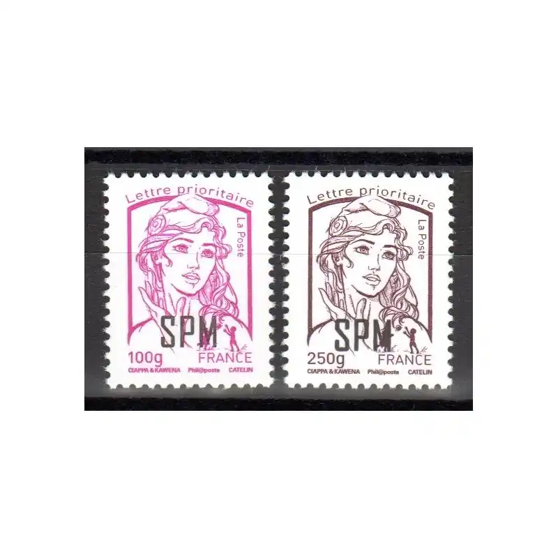 Timbre Saint-Pierre et Miquelon n°1101 et 1102 Affaire À Saisir