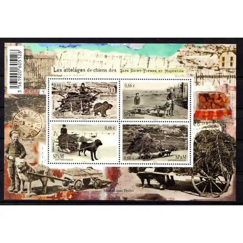 Meilleure Qualité Timbre Saint-Pierre et Miquelon n°1104 à 1107