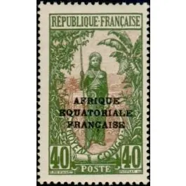 Populaire Timbre de collection Congo - 082