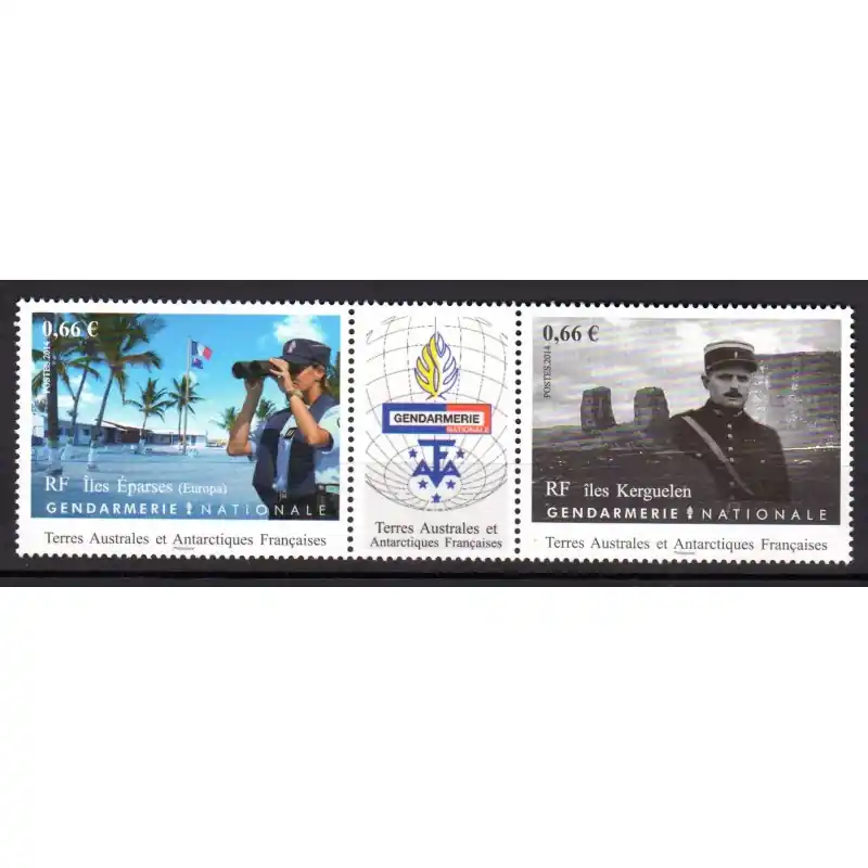 Meilleure Vente Timbre TAAF n°718 et 719 La gendarmerie