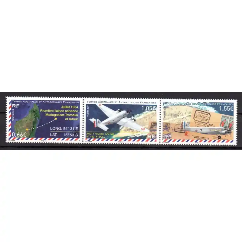 Offre Du Jour Timbre TAAF n°714 à 716 Liaison Aérienne