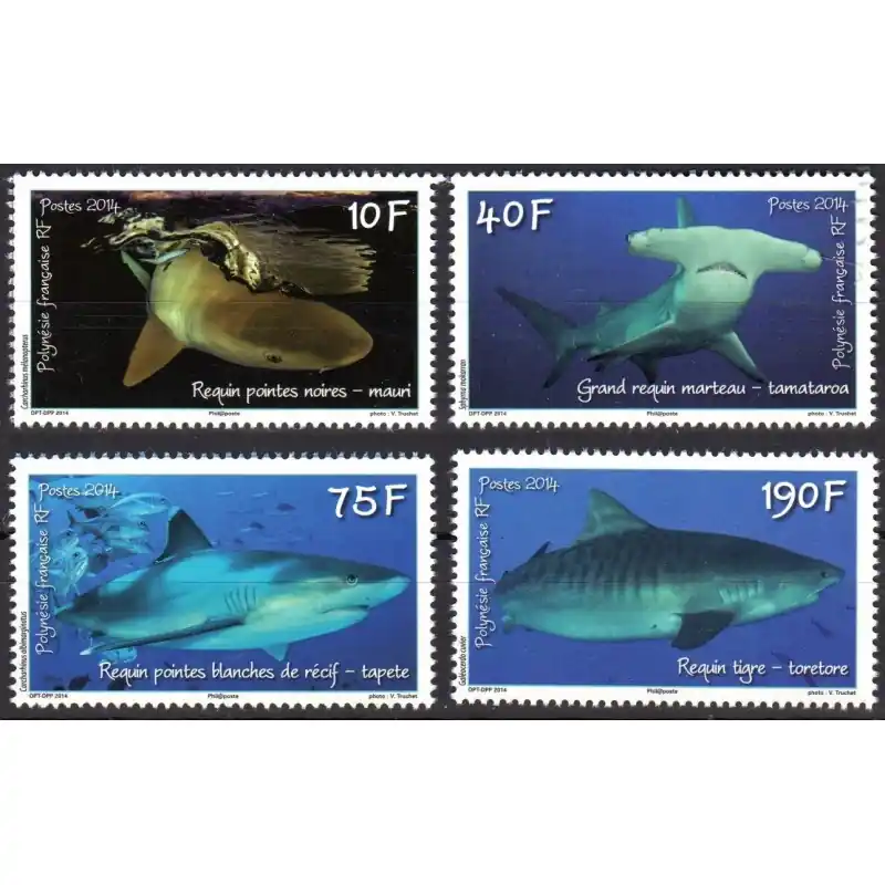 Commander Vite Timbre Polynésie n°1065 à 1068 Journée mondiale de l'océan