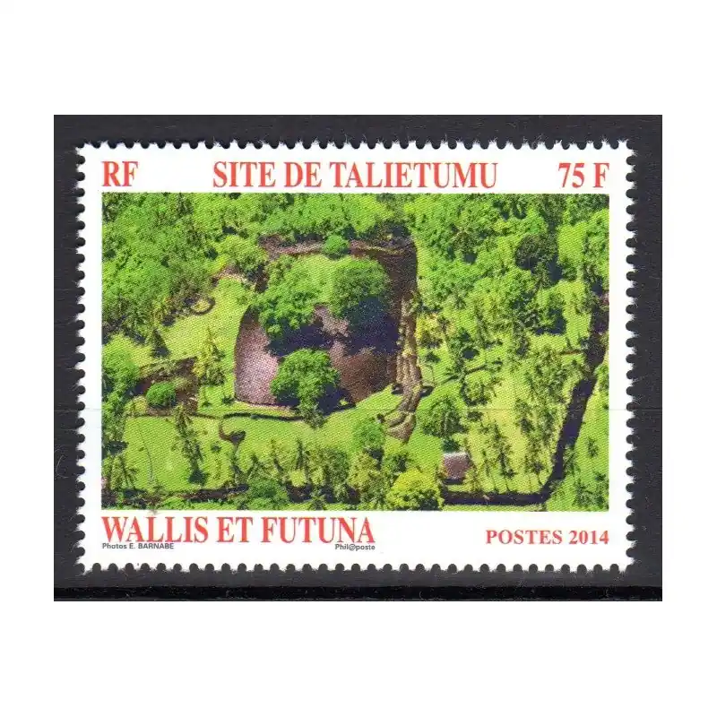 Timbre Wallis et Futuna n°819 Site de Talietumu Paiement Sécurisé