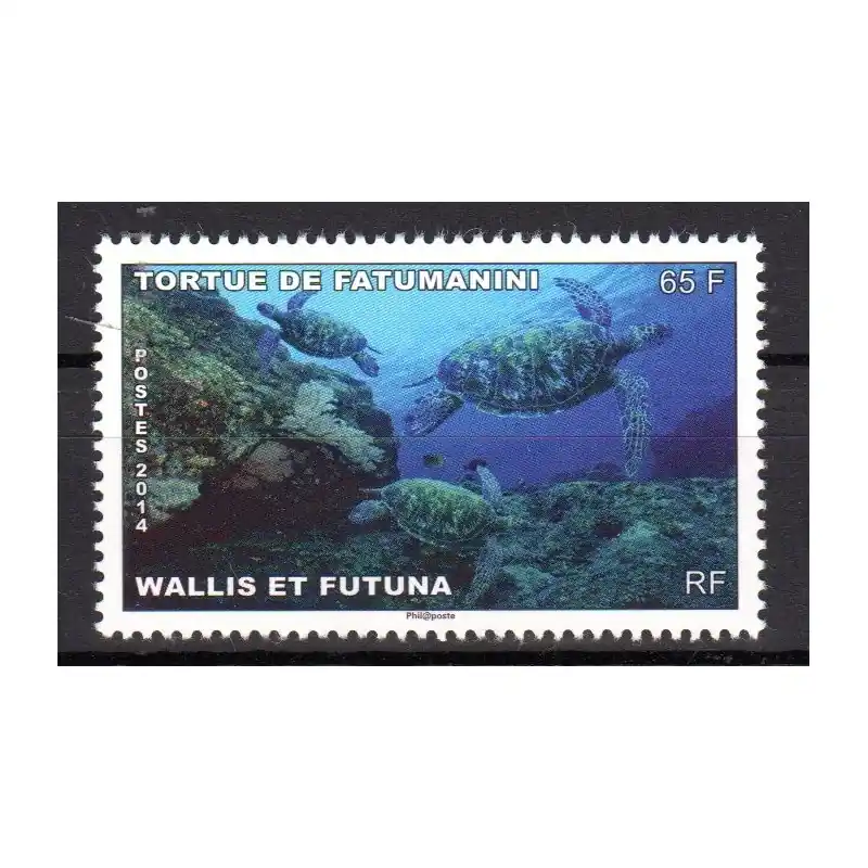 Haute Qualité Timbre Wallis & Futuna n°817 Tortue de Fatumanini