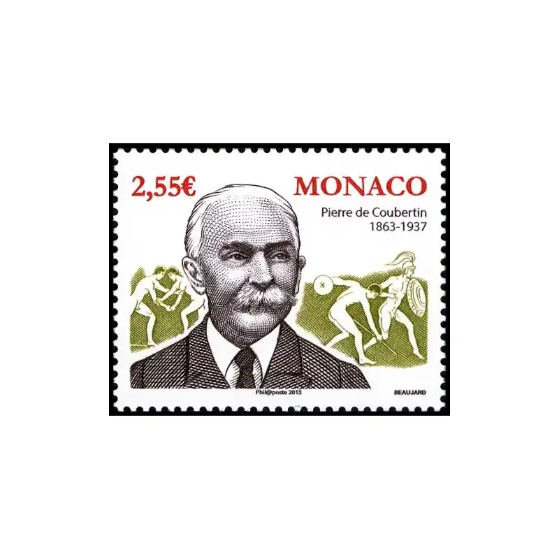 Timbre Monaco n°2859 Commander Vite
