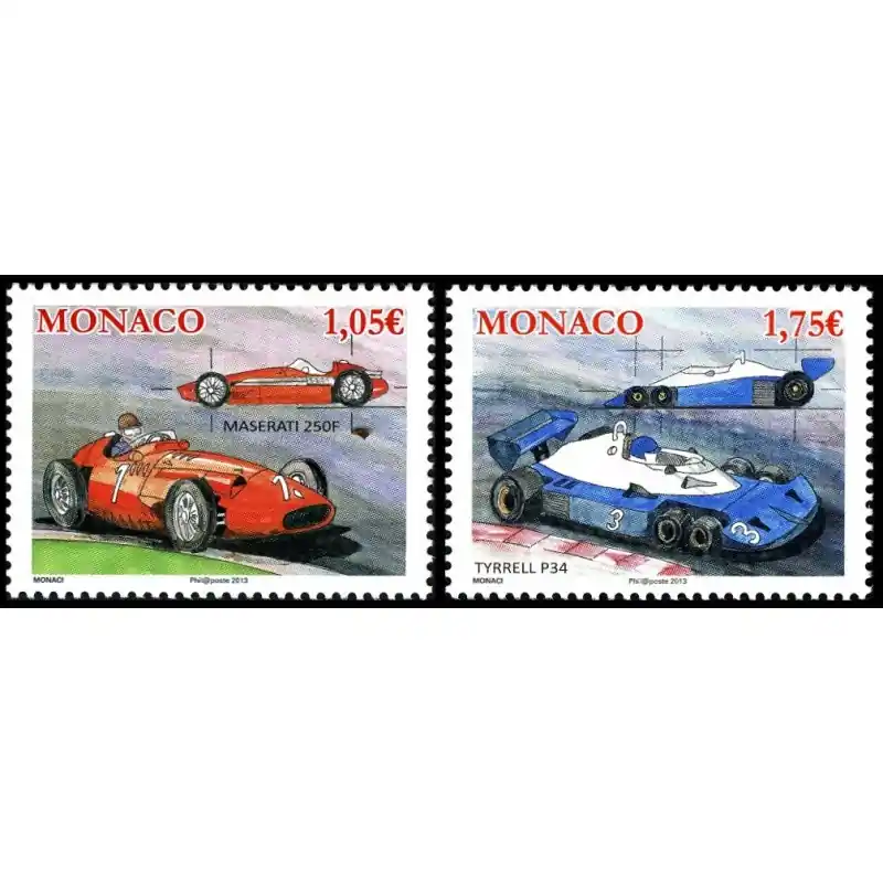 Livraison Express Timbre Monaco n°2868 et 2869