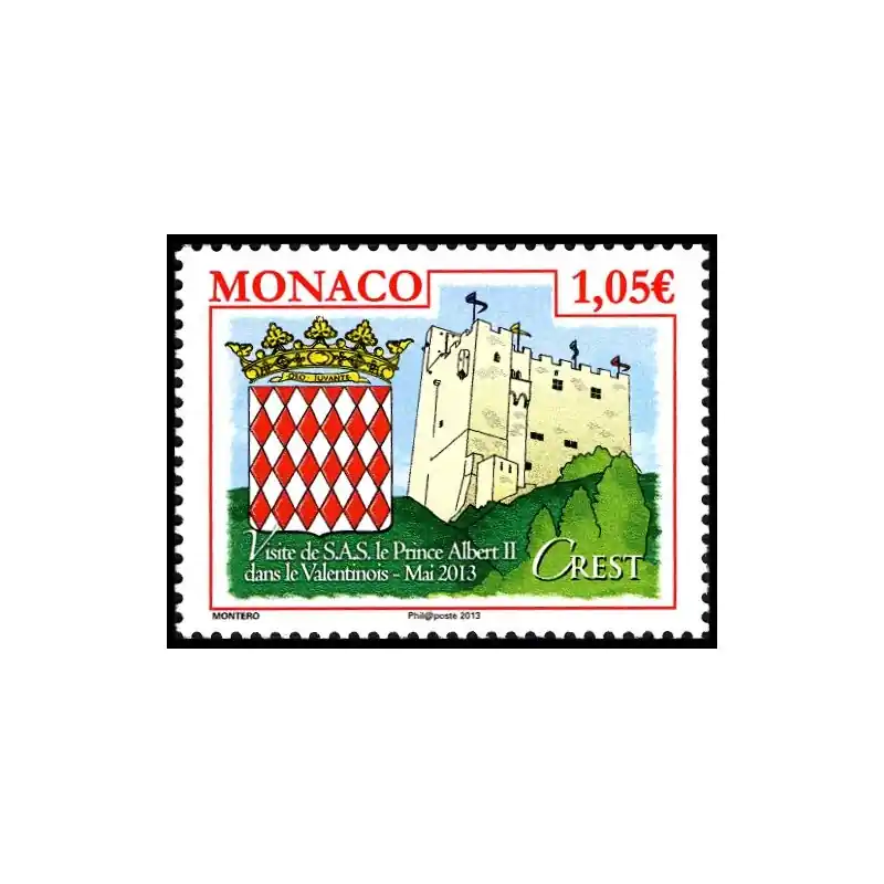 Timbre Monaco n°2875 Paiement Sécurisé