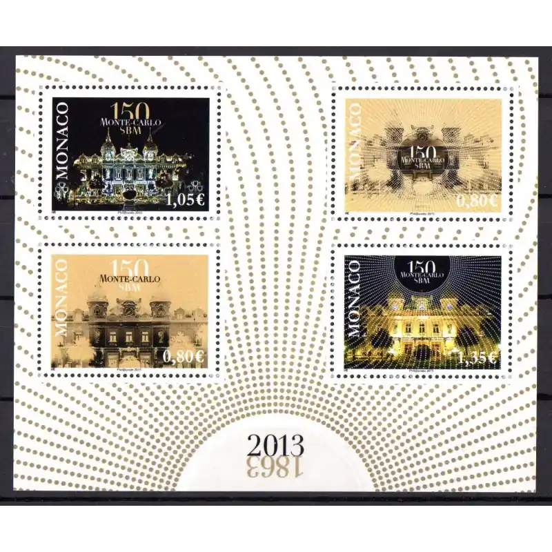 Timbre Monaco n°2887 à 2890 Nouvelle Collection