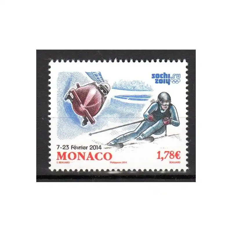 Marque Timbre Monaco n°2911