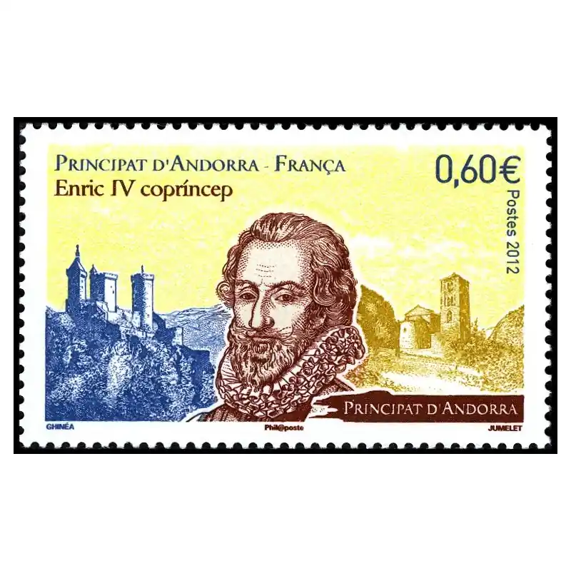 Expédition Rapide Timbre Andorre Français n°732