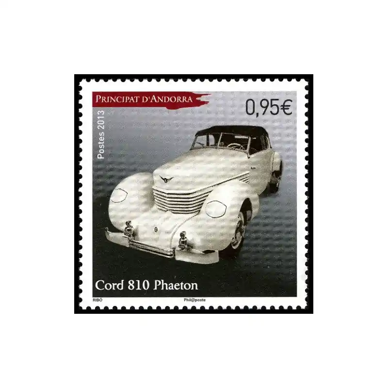 En Vogue Timbre Andorre Français n°737