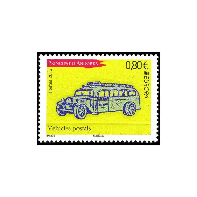 Original Timbre Andorre Français n°739