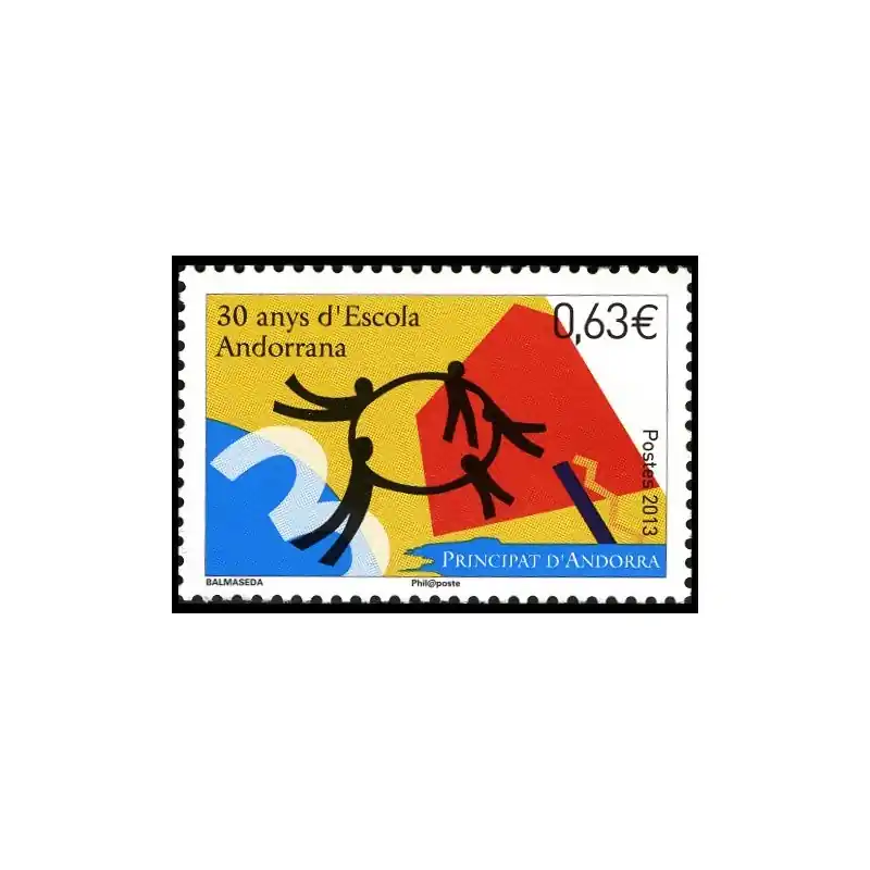 Nouveauté Timbre Andorre Français n°741