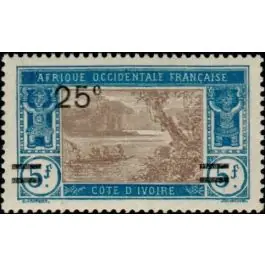 Exclusif Timbre de collection Cote d'Ivoire - 074