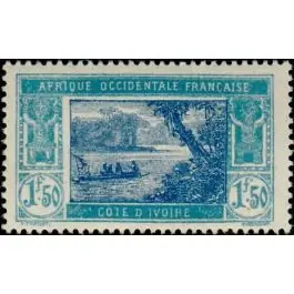 Exclusif Timbre de collection Cote d'Ivoire - 082