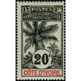 Expédition Rapide Timbre de collection Cote d'Ivoire - 026
