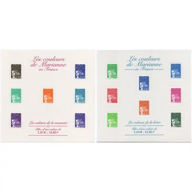 France Bloc Feuillet n°41 et 42 Offre Limitée