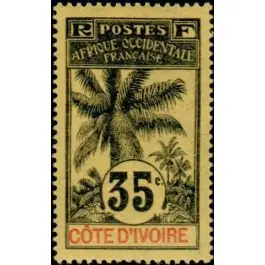 Livraison Mondiale Timbre de collection Cote d'Ivoire - 029
