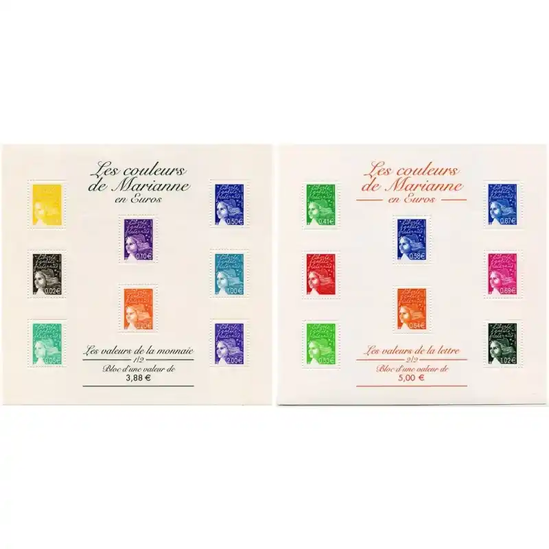 France Bloc Feuillet n°44 et 45 Bon Plan