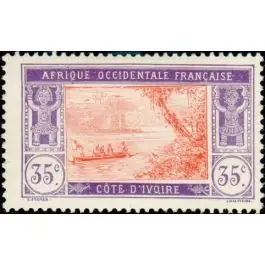 Vente Flash Timbre de collection Cote d'Ivoire - 050