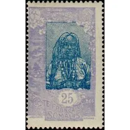 Meilleure Qualité Timbre de collection Cote des Somalies - 090
